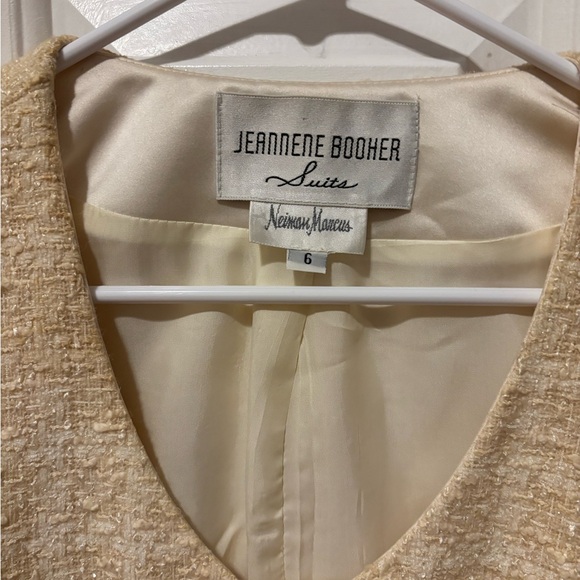 Cream Tweed Crop Jacket - Picture 2 of 5